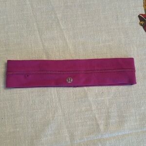 Lululemon Stretch Grip Headband- Purple/Pink